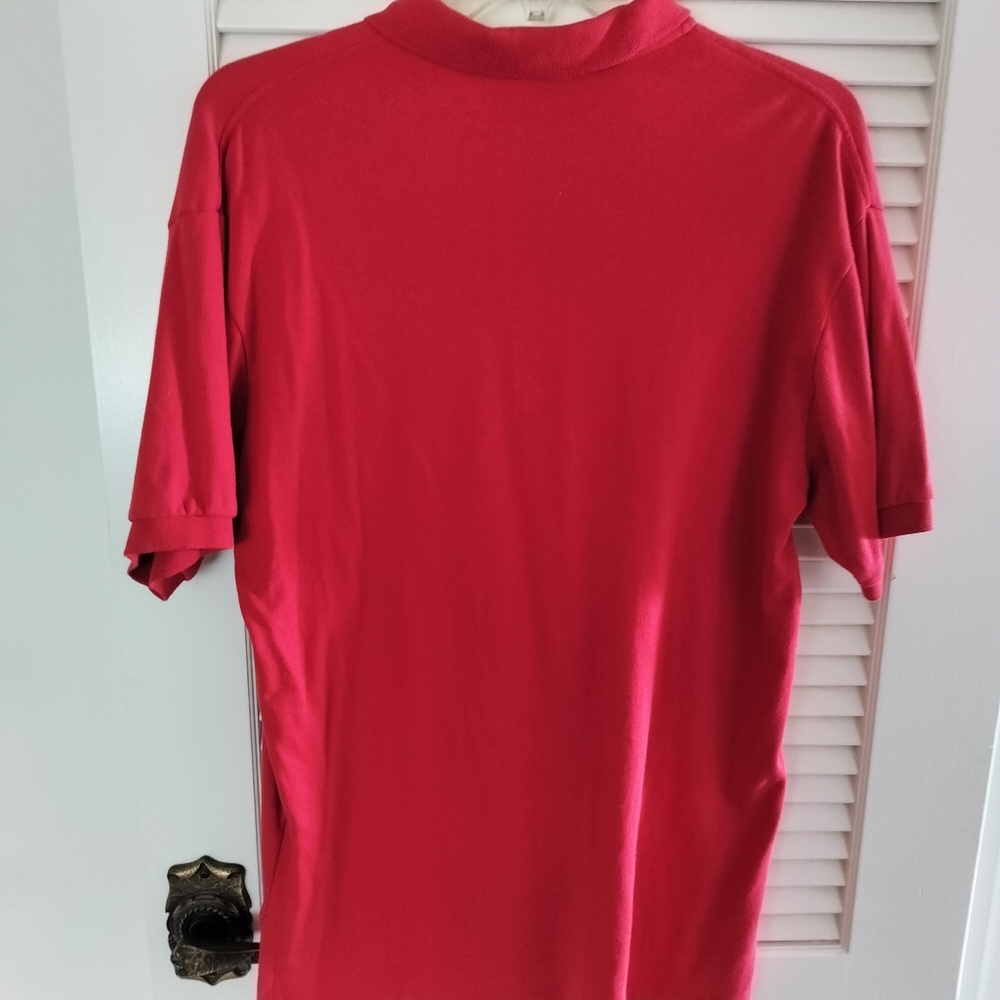 Polo by Ralph Lauren Mens Red Polo Shirt Large - Picture 4 of 5